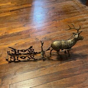 Brass reindeer